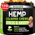 Hemp Calming Chews for Dogs Anxiety & Stress Relief – 170 Dog Calming Chews