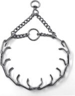 Herm Sprenger Prong Dog Training Collar - 16" Long with 2.25mm Gauge (for Dogs up to 40lbs) - Fits 13" Neck, Extendable to 19" Neck with Additional Prong Links - Chrome Plated Steel, Made in Germany