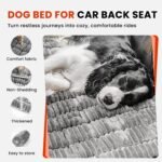 HiPetpy Backseat Dog Bed Mat for Car, Non-Slip Dog Bed for Car Back Seat - Image 2