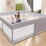 Hiaksedt Baby Playpen 50×50 Inch, Play Pens for Babies and Toddlers
