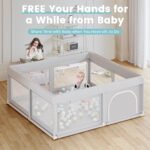 Hiaksedt Baby Playpen 50x50 Inch, Play Pens for Babies and Toddlers - Image 2