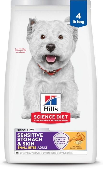 Hill’s Science Diet Sensitive Stomach & Skin Small Bites Dry Dog Food