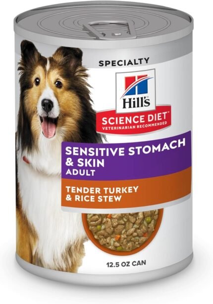 Hill's Science Diet Sensitive Stomach & Skin Wet Dog Food, 12-Pack