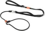 HowGo Slip Lead Dog Leash, 360°Swivel Anti-Tangle (Black 5.0FT-Swivel)
