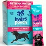 HydroPooch Dog Electrolyte Supplement, Hydration Powder & Water Flavor Enhancer for Dehydration Recovery, Heat, Exercise & Travel, Rehydration Support for Dogs, 12 Single-Serve Packets (8g Each)