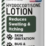 Hydrocortisone Lotion for Dogs – 4 fl oz Anti Itch Cream for Skin