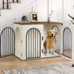 Hzuaneri 44.1 in Dog Crate Furniture,Dog Kennel Indoor for Medium/Large Dog