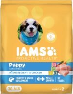 IAMS Proactive Health Large Breed Puppy Dry Dog Food, Chicken, 30.6 lb