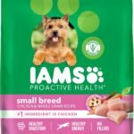 IAMS Proactive Health Small Breed Dry Dog Food, Chicken & Grain, 15 lb