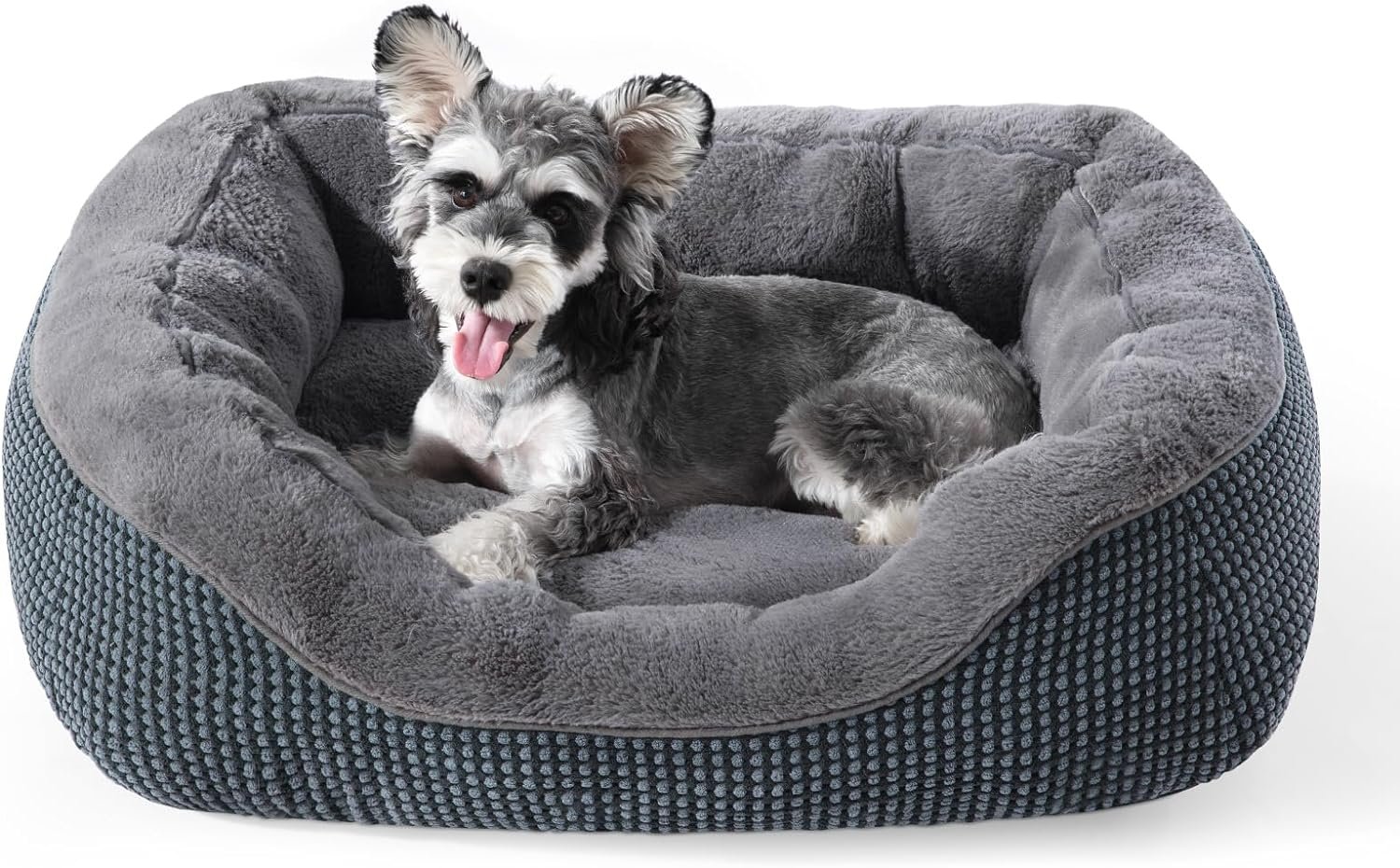 INVENHO Small Dog Bed for Small Dogs, Cat Beds for Indoor Cats Washable, Orthopedic Dog Bed, Warming Soft Calming Sleeping Puppy Bed Durable Pet Bed with Anti-Slip Bottom S(20″x19″x6″) INVENHO Small Dog Bed for Small Dogs, Cat Beds for Indoor Cats Washable, Orthopedic Dog Bed, Warming Soft Calming Sleeping Puppy Bed Durable Pet Bed with Anti-Slip Bottom S(20″x19″x6″)