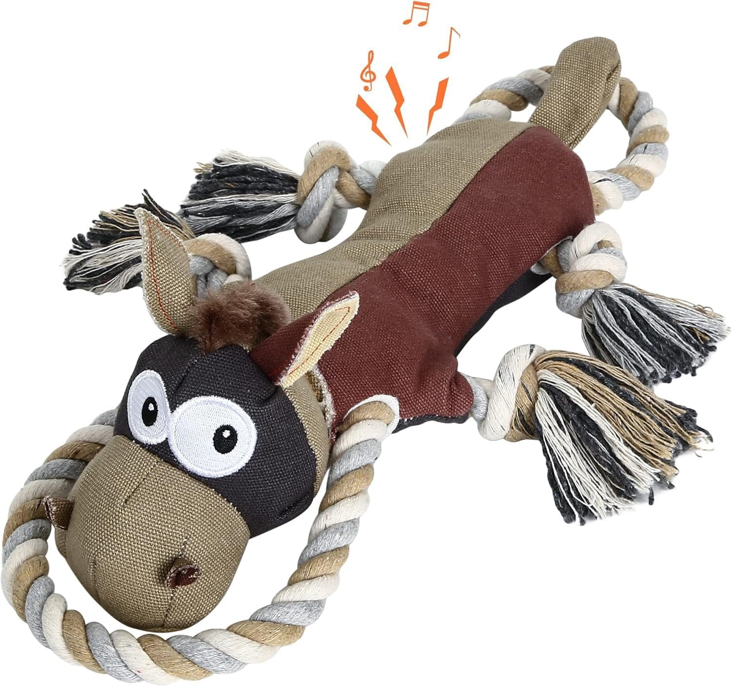 IOKHEIRA Dog Toys for Aggressive Chewers,Tough Indestructible Dog Toys,Squeaky Toys for Large Dogs,Durable Dog Chew Toys (Auburn) IOKHEIRA Dog Toys for Aggressive Chewers,Tough Indestructible Dog Toys,Squeaky Toys for Large Dogs,Durable Dog Chew Toys (Auburn)