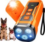 IZNiK Dog Bark Deterrent Devices, Anti Barking Device for Dogs, 3X Ultrasonic Bark Stopper for Neighbors Dog 6 Modes Barks Control Tool, Bark No More for Indoors Outdoors