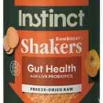 Instinct Freeze Dried Shakers, Dog Food Topper, Gut Health, 5.5 oz.