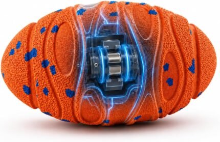 Interactive Dog Ball for Medium & Large Dogs, E-TPU Football Toy