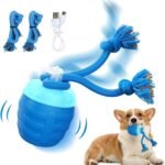 Interactive Dog Toys Ball, Moving Dogs Ball for Boredom