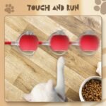 Interactive Rolling Dog Ball, 2024 New Self Dog Toys Interactive Cat Toys Automatic Cat Toy Self Moving Dog Toys, 360° Smart Automatic Rolling Ball Toy Electric Dog Balls for Dog/Cat (Red) - Image 2