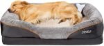 JOYELF XLarge Memory Foam Dog Bed, Orthopedic Dog Bed & Sofa with Removable Washable Cover and Squeaker Toy as Gift