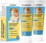 Jasper Dog Toothpaste Double Enzymatic, Chicken Flavor 3.5oz 2-Pack