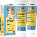 Jasper Dog Toothpaste Double Enzymatic, Chicken Flavor 3.5oz 2-Pack