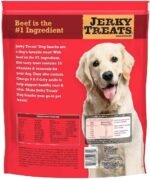 Jerky Treats Tender Beef Strips Dog Snacks 15 Vitamin& Mineral& Omega 3 Made in USA, 60 oz, New Packaging (1 Pack) - Image 2