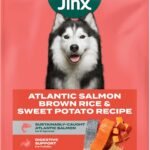 Jinx Dry Dog Food – Real Salmon, Brown Rice & Sweet Potato, 4lb