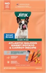 Jinx Grain Free Dry Dog Food, Small Breed - Real Salmon, 4lb