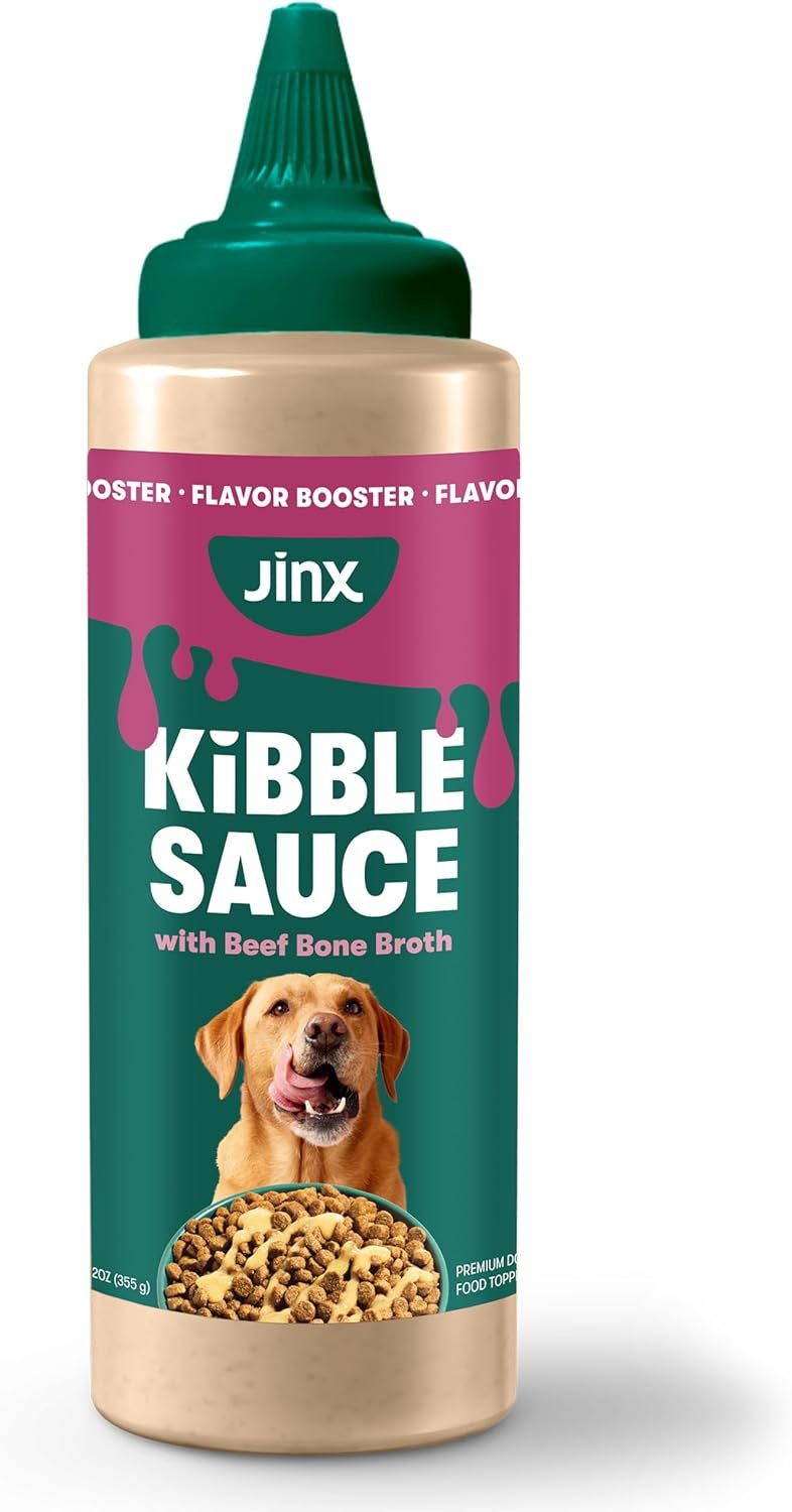 Jinx Kibble Sauce for Dogs, Dog Food Kibble Topper Sauce, 12oz Jinx Kibble Sauce for Dogs, Dog Food Kibble Topper Sauce, 12oz