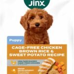 Jinx Puppy Dry Dog Food – Real Chicken, Brown Rice & Sweet Potato, 4lb