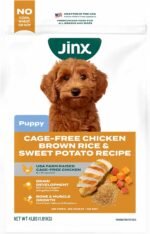Jinx Puppy Dry Dog Food - Real Chicken, Brown Rice & Sweet Potato, 4lb