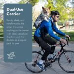 K9 Sport Sack Urban 3 - Small, Leafy - Ideal for Dogs with 13-16” Back Length - Dual-Use, Backpack-Style Carrier + Everyday Pack - Image 2
