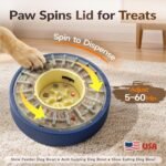 KADTC Adjustable 5-60 Min Slow Feeder Dog Bowl & Puzzle Feeder Anti-Gulping - Image 2