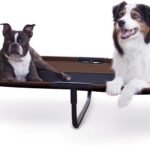 K&H Outdoor Elevated Dog Bed for Large & X-Large Pets, Chocolate, 50x32in