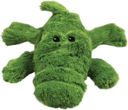 KONG Cozie Ali Alligator Plush Dog Toy, for Medium Dogs