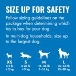 KONG Puppy, Natural Rubber Teething Chew Toy, for Small Puppies, Blue - Image 2