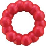 KONG Ring, Natural Rubber Chew Toy for Dental Health, for Medium/Large Dogs