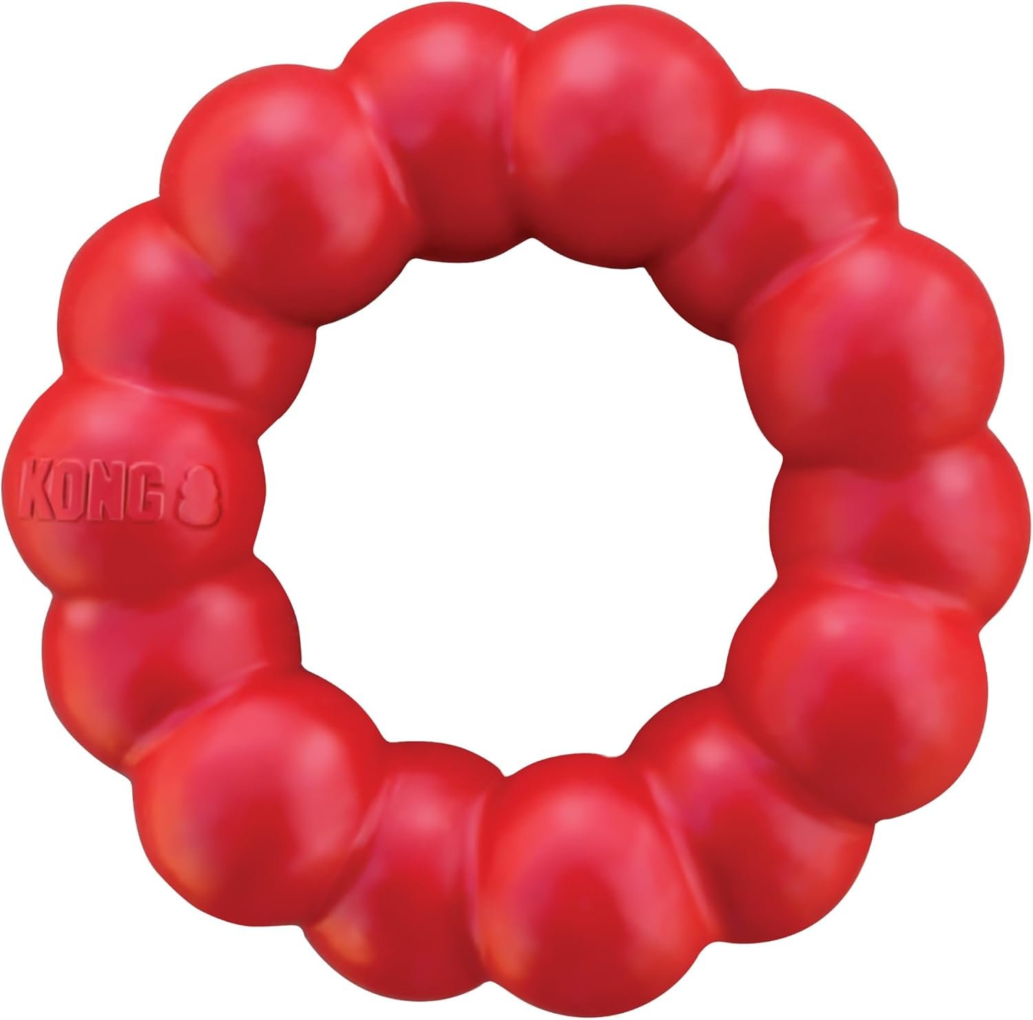 KONG Ring, Natural Rubber Chew Toy for Dental Health, for Medium/Large Dogs KONG Ring, Natural Rubber Chew Toy for Dental Health, for Medium/Large Dogs
