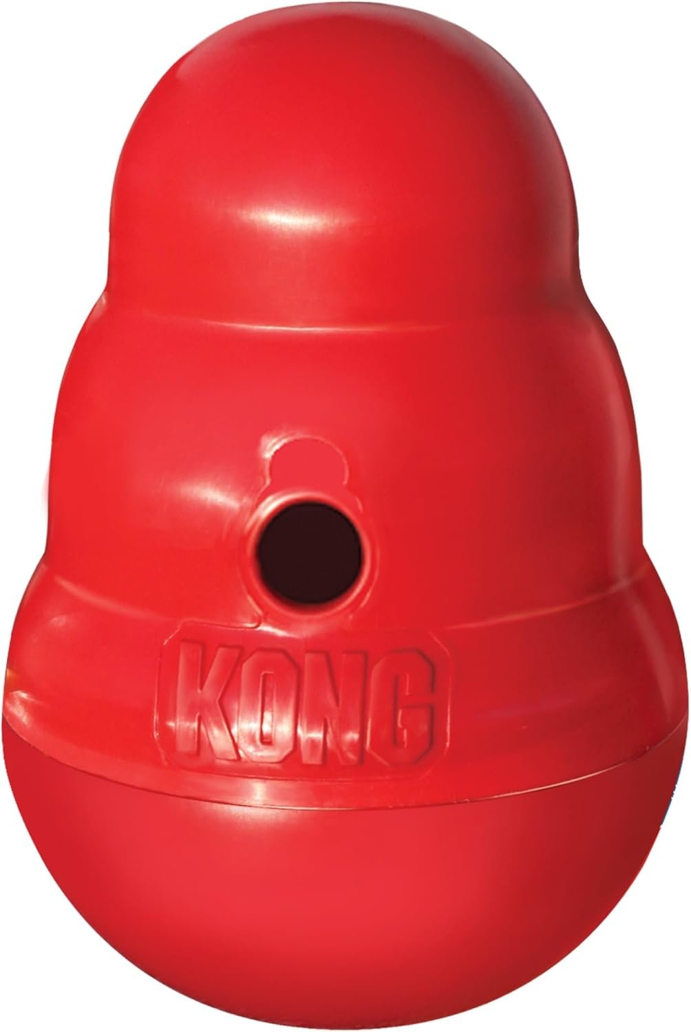 KONG Wobbler, Interactive Treat-Dispensing Dog Toy, for Medium/Large Dogs KONG Wobbler, Interactive Treat-Dispensing Dog Toy, for Medium/Large Dogs