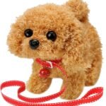 KSABVAIA Plush Teddy Toy Puppy Electronic Interactive Dog