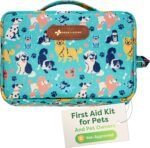 KeepGoing Pet First Aid Kit for Dogs & Cats, 99 Pc. Travel Emergency Kit