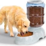 Kenond 11L Gravity Automatic Dog Feeder, Dog Food Dispenser for Large Breed