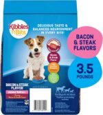 Kibbles 'n Bits Mini Bits Small Breed Dry Dog Food, 3.5 lb. Bag - Image 2