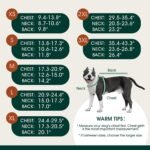 Kuoser Waterproof Dog Coat, Warm Reversible Dog Jacket with Leash Hole - Image 2