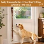 Kytely Leather Dog Doorbells to Go Outside, Brass Bells for Potty Training - Image 2