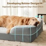 LEXTRO Washable Orthopedic Dog Bed, Waterproof Couch for Large Senior Dogs - Image 2