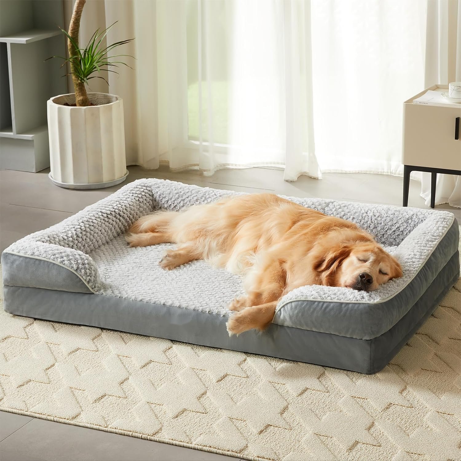 LEXTRO Washable Orthopedic Dog Bed, Waterproof Couch for Large Senior Dogs LEXTRO Washable Orthopedic Dog Bed, Waterproof Couch for Large Senior Dogs