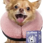 Loflaze Soft Inflatable Dog Cone Collar for Large Medium Small Dogs Cats – After Surgery Dog Neck Donut Collar, ECollar Alternatives for Recovery