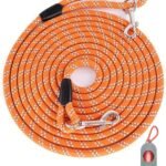 Long Dog Leash for Dog Training 10FT 16FT/30FT/50FT/100FT, Reflective Threads Rope Dog Leash, Heavy Duty Dog Lead for Large Medium Small Dogs Walking Playing, Camping, or Yard