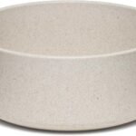 Loving Pets – Dolce Bamboo – Eco-Friendly Pet Bowls & Dishes for Dog, Cats, Puppy Food and Water Dish -Sustainable and Dishwasher Safe, Made with Real Bamboo (Medium, Oat-Beige)