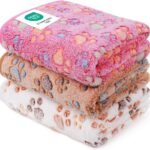 Luciphia Dog Blanket 3 Pack, Soft Cozy Fleece Throw for Puppy Cat,23″x16″