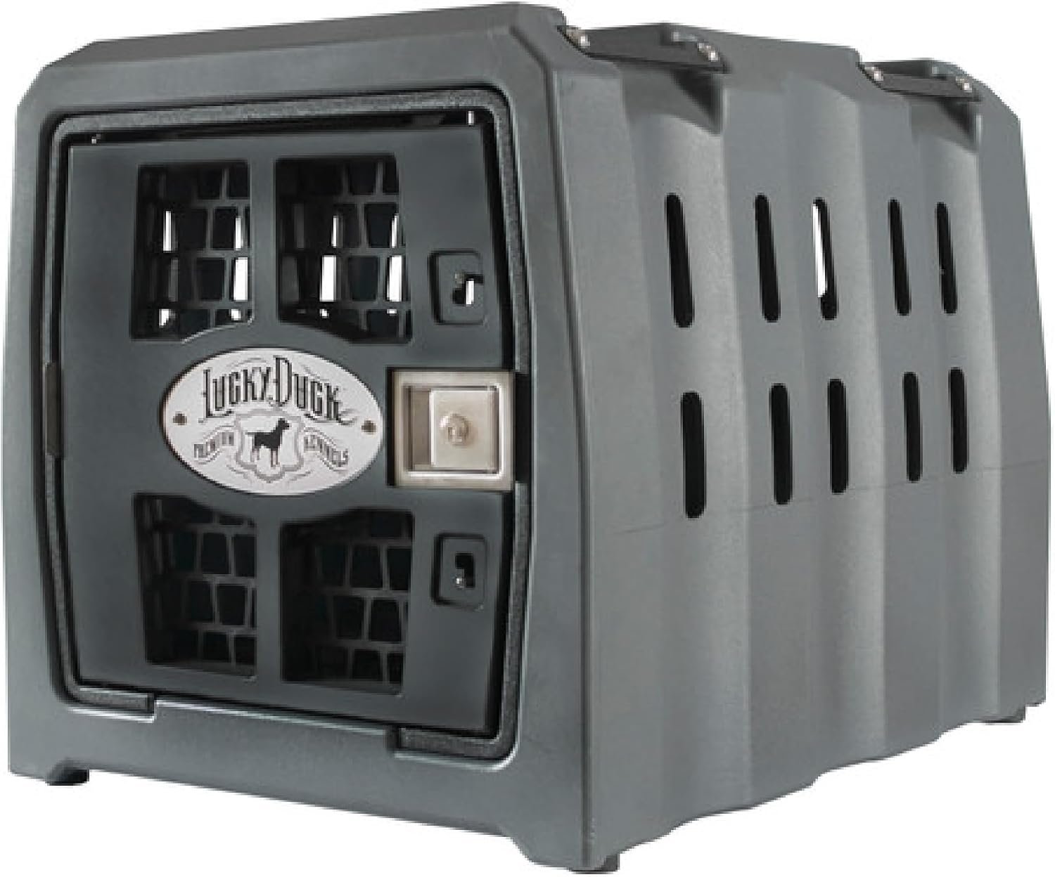 Lucky Dog Kennel, Durable Crash Tested Portable Dog Crates, Medium Lucky Dog Kennel, Durable Crash Tested Portable Dog Crates, Medium